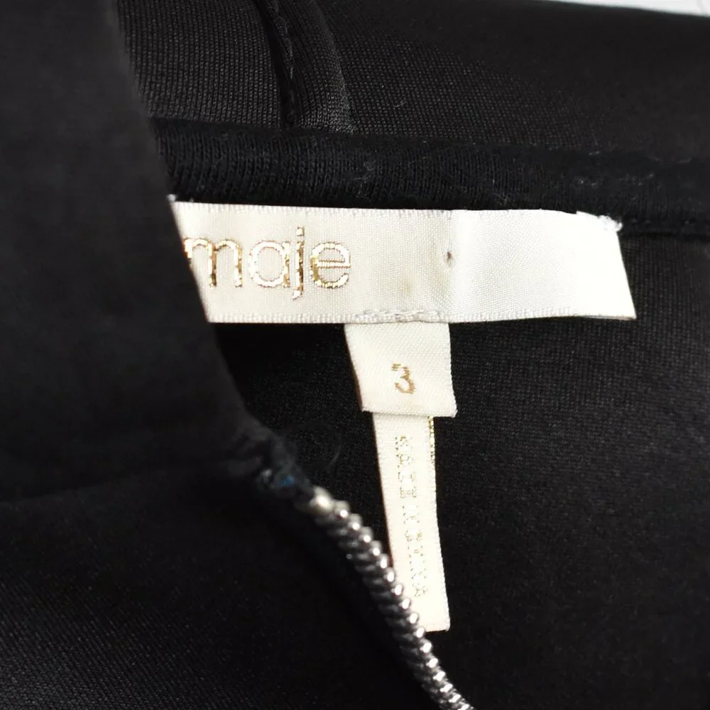 Maje Tropical Stripe Hoodie Sweatshirt - 3, Large - Picture 8 of 8